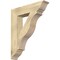 Ekena Millwork Funston Traditional Rough Sawn Bracket, Douglas Fir, 6"W x 30"D x 36"H BKT06X30X36FST01RDF - alternate 1